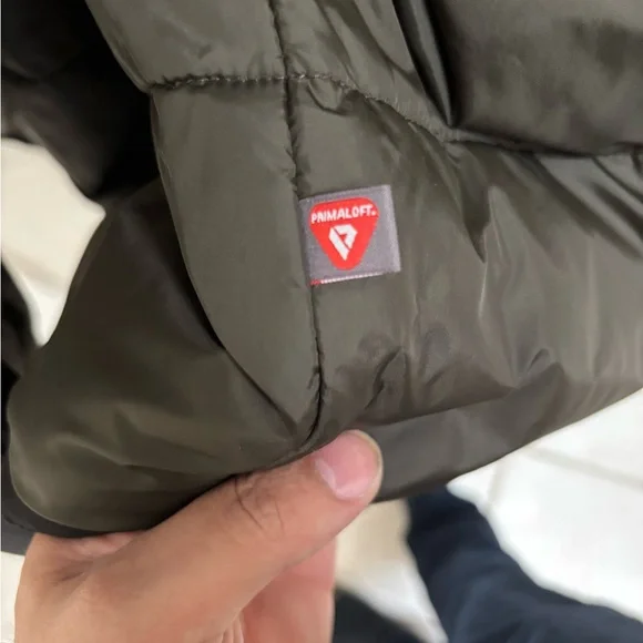 The North Face Men's Two-Tone Apex Jacket - Taupe & Black - Picture 8 of 8